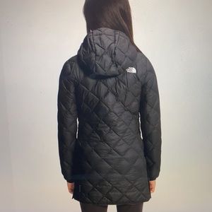 The North Face Girls Long Black Jacket